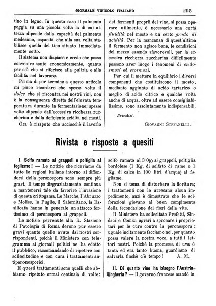 Giornale vinicolo italiano