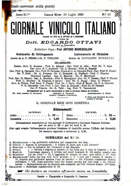 Giornale vinicolo italiano