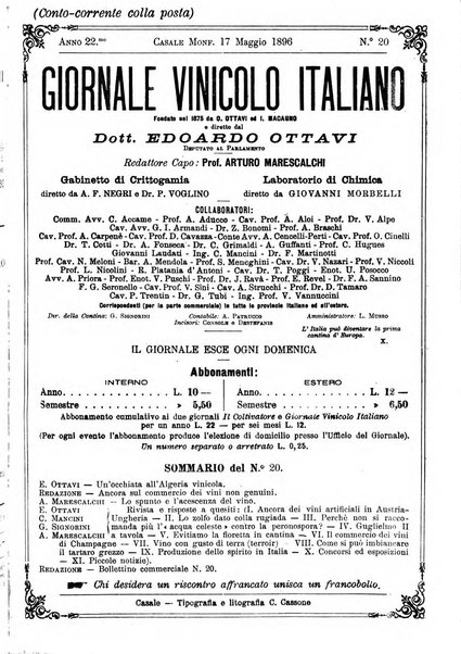 Giornale vinicolo italiano