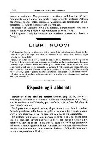 Giornale vinicolo italiano