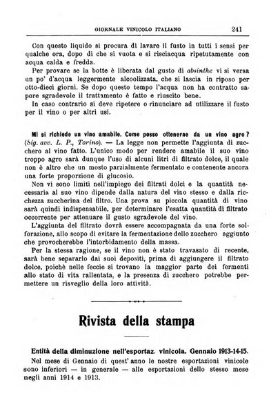 Giornale vinicolo italiano