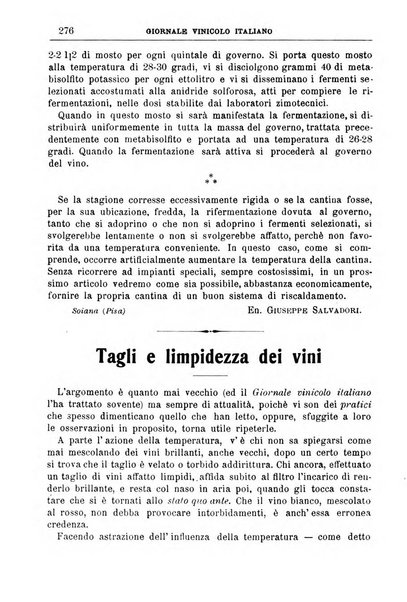 Giornale vinicolo italiano