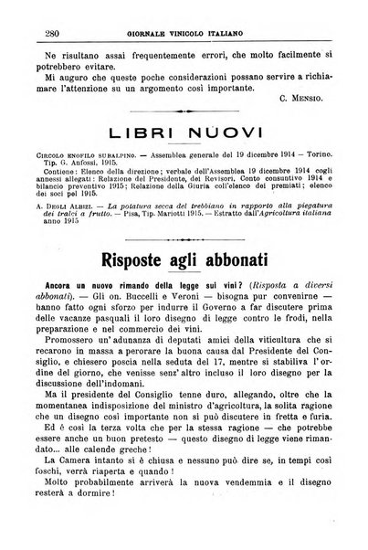 Giornale vinicolo italiano