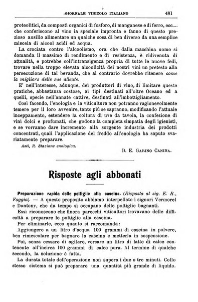 Giornale vinicolo italiano