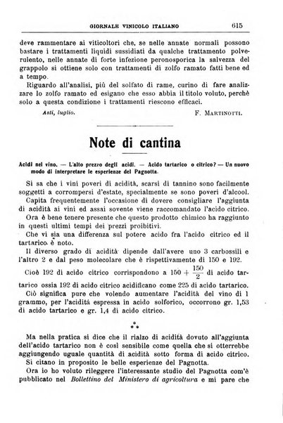 Giornale vinicolo italiano