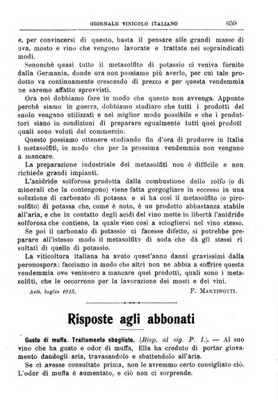 Giornale vinicolo italiano