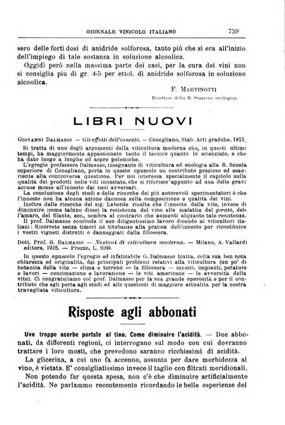 Giornale vinicolo italiano