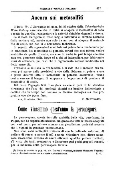 Giornale vinicolo italiano