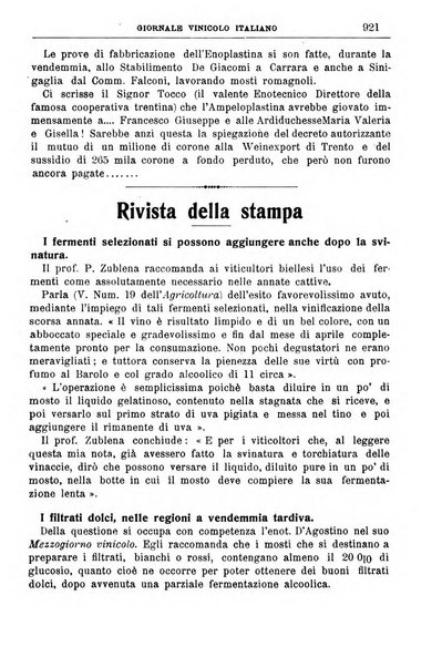 Giornale vinicolo italiano