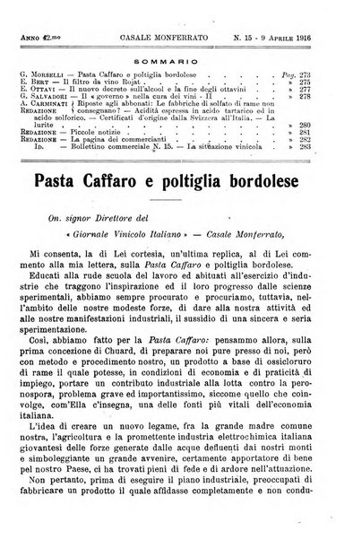 Giornale vinicolo italiano