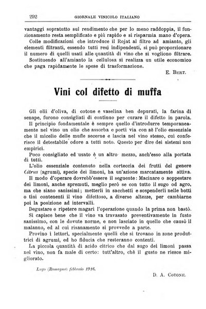 Giornale vinicolo italiano