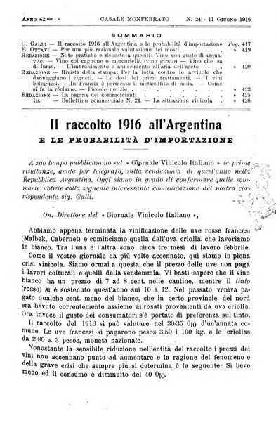 Giornale vinicolo italiano