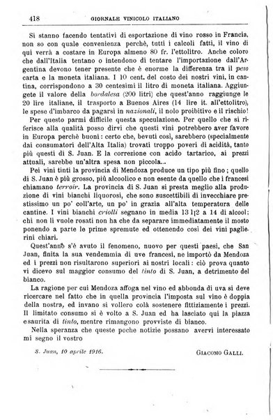 Giornale vinicolo italiano