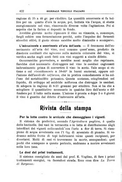 Giornale vinicolo italiano