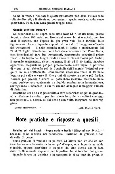 Giornale vinicolo italiano