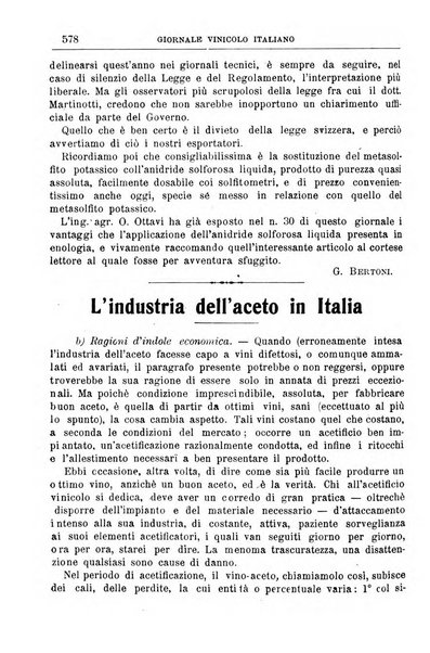 Giornale vinicolo italiano