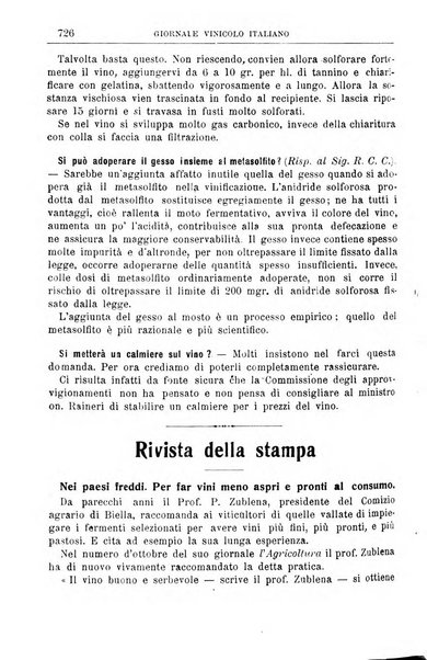 Giornale vinicolo italiano