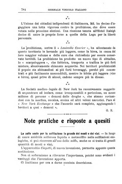 Giornale vinicolo italiano