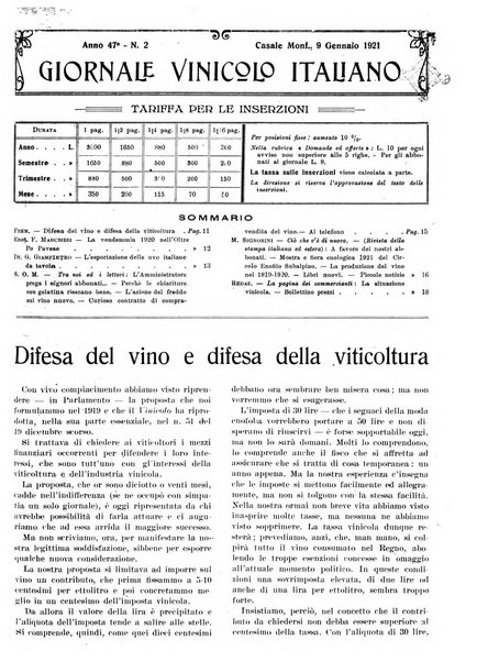 Giornale vinicolo italiano
