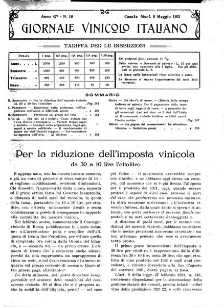 Giornale vinicolo italiano