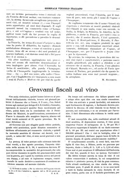 Giornale vinicolo italiano