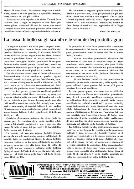 Giornale vinicolo italiano