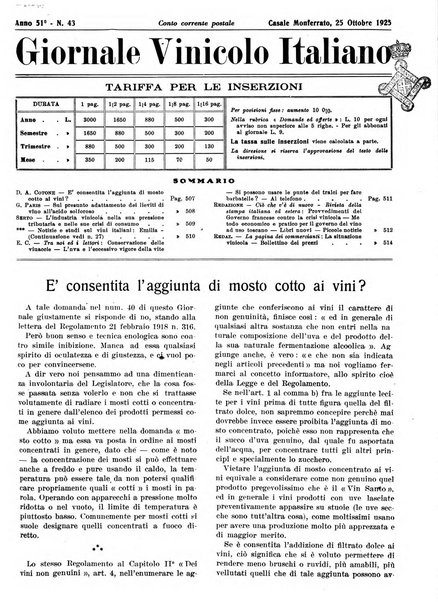 Giornale vinicolo italiano