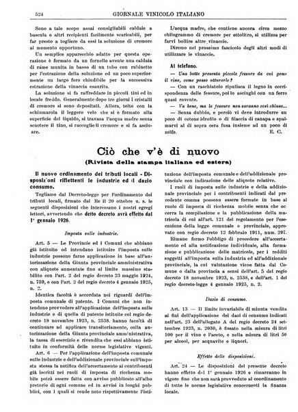 Giornale vinicolo italiano