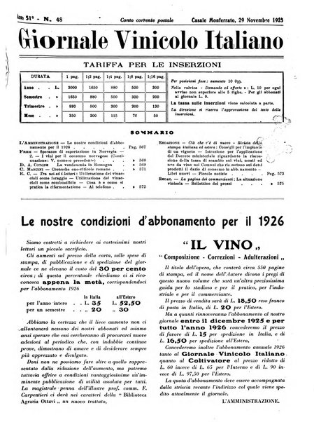 Giornale vinicolo italiano