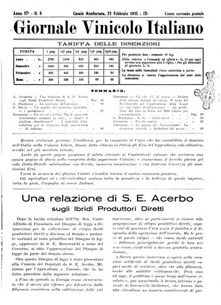 Giornale vinicolo italiano