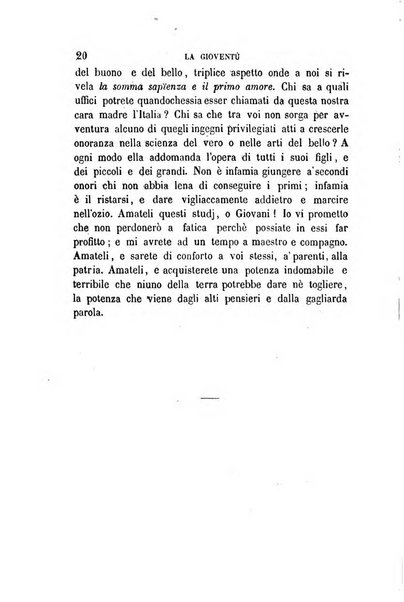 La gioventù ragguagli d'educazione e d'istruzione