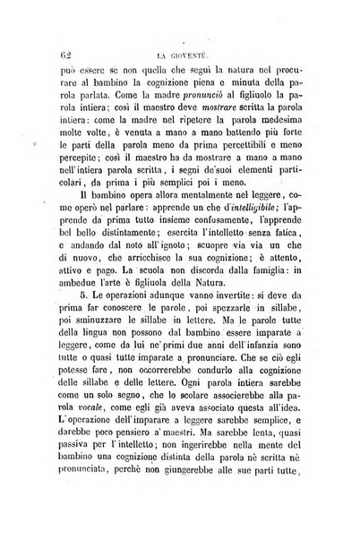 La gioventù ragguagli d'educazione e d'istruzione