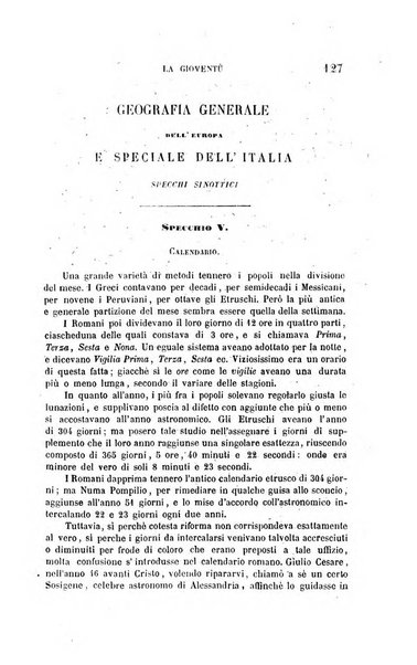 La gioventù ragguagli d'educazione e d'istruzione