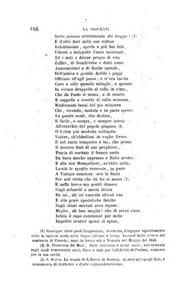 La gioventù ragguagli d'educazione e d'istruzione