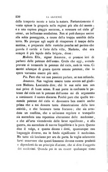 La gioventù ragguagli d'educazione e d'istruzione