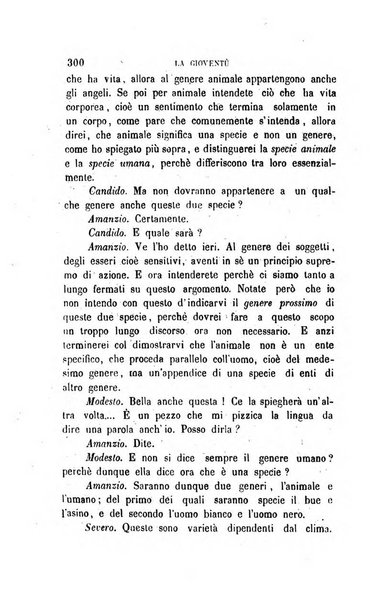 La gioventù ragguagli d'educazione e d'istruzione