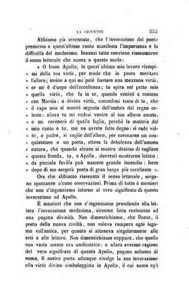 La gioventù ragguagli d'educazione e d'istruzione