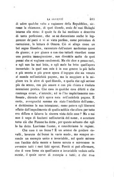 La gioventù ragguagli d'educazione e d'istruzione