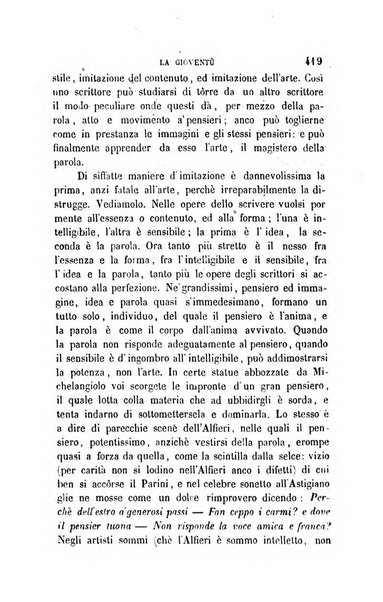 La gioventù ragguagli d'educazione e d'istruzione