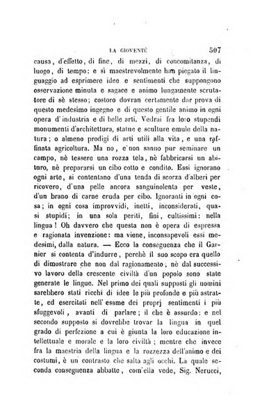 La gioventù ragguagli d'educazione e d'istruzione