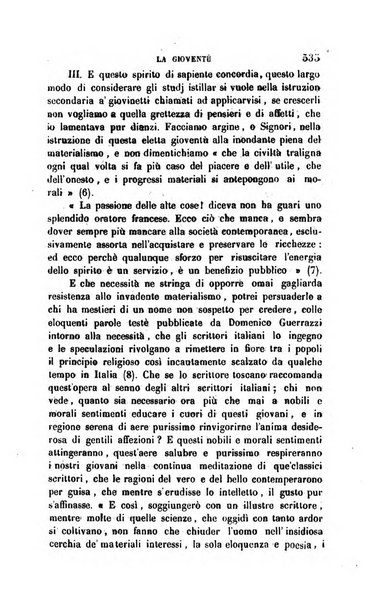 La gioventù ragguagli d'educazione e d'istruzione