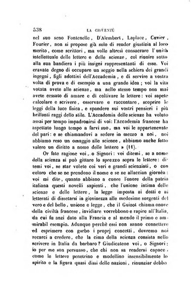 La gioventù ragguagli d'educazione e d'istruzione