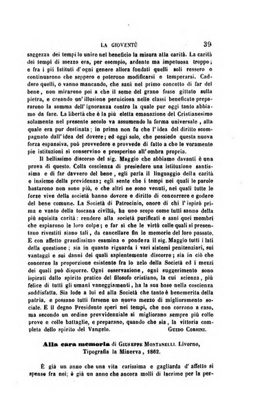 La gioventù ragguagli d'educazione e d'istruzione