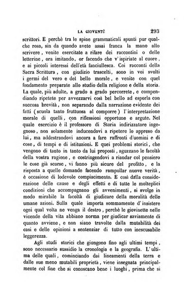 La gioventù ragguagli d'educazione e d'istruzione