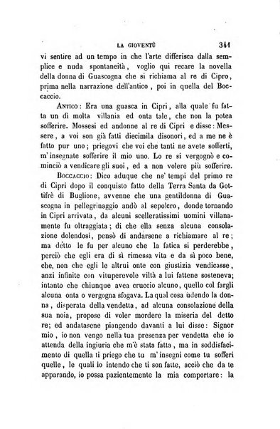 La gioventù ragguagli d'educazione e d'istruzione