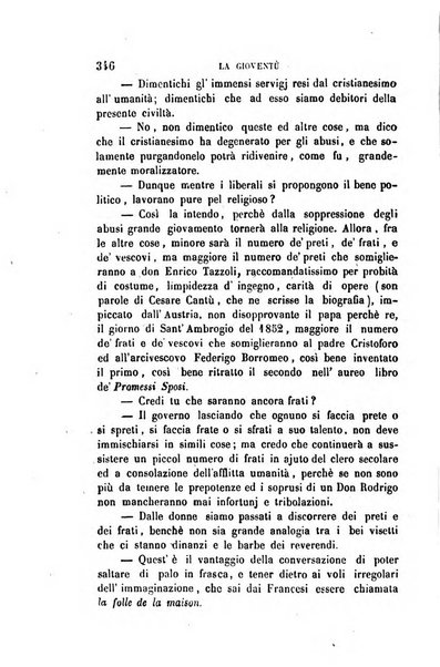 La gioventù ragguagli d'educazione e d'istruzione