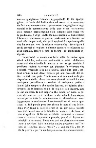 La gioventù ragguagli d'educazione e d'istruzione