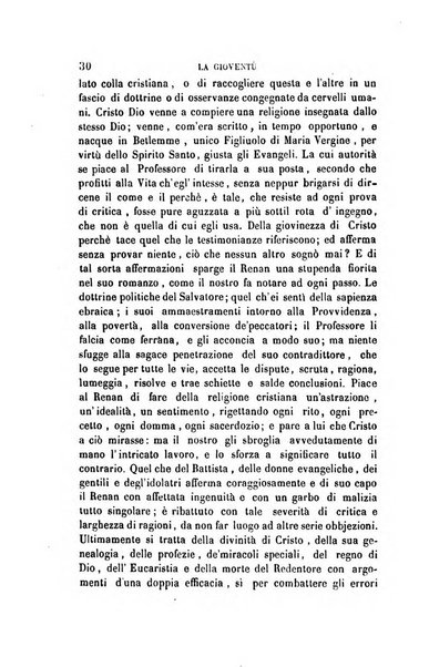 La gioventù ragguagli d'educazione e d'istruzione