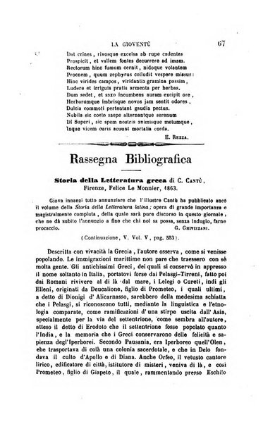 La gioventù ragguagli d'educazione e d'istruzione