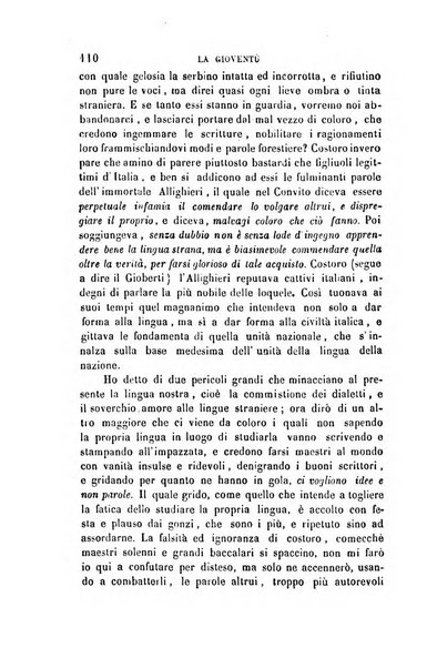 La gioventù ragguagli d'educazione e d'istruzione